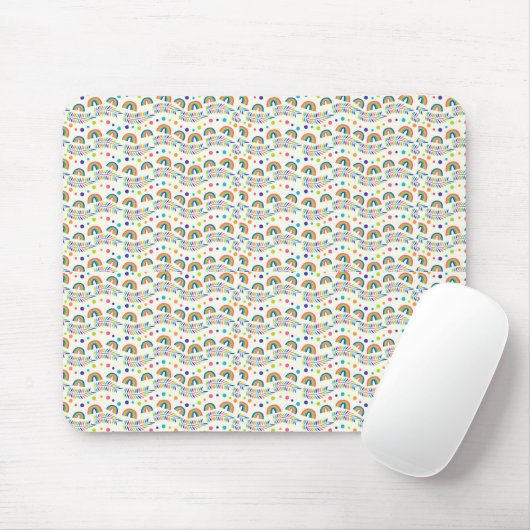 Mouse pad with a pattern of diverse smiley faces  mousepad (Mit Mouse)