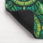 Mouse pad with a tropical leaf motif mousepad (Ecke)