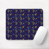 Mouse pad with a vibrant space-themed design mousepad (Mit Mouse)