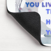 Mouse pad with an inscription mousepad (Ecke)