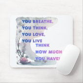 Mouse pad with an inscription mousepad (Mit Mouse)