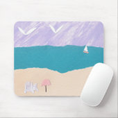 Mouse Pad with Beach Scene Mousepad (Mit Mouse)