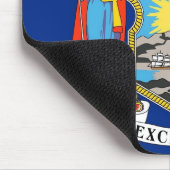 Mouse pad with Flag New York Staat - USA Mousepad (Ecke)