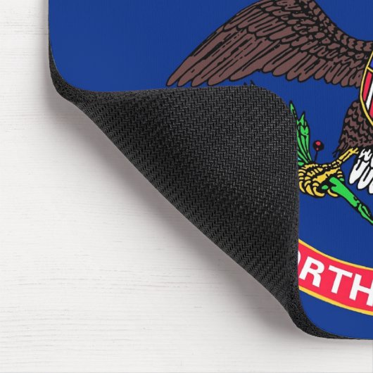 Mouse pad with Flag of North Dakota State - USA Mousepad (Ecke)