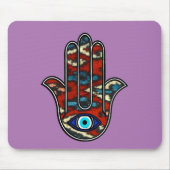 Mouse pad with Hand of Fatima design Mousepad (Vorne)