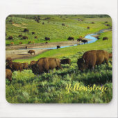 Mouse Pad-Yellowstone Buffalo Mousepad (Vorne)