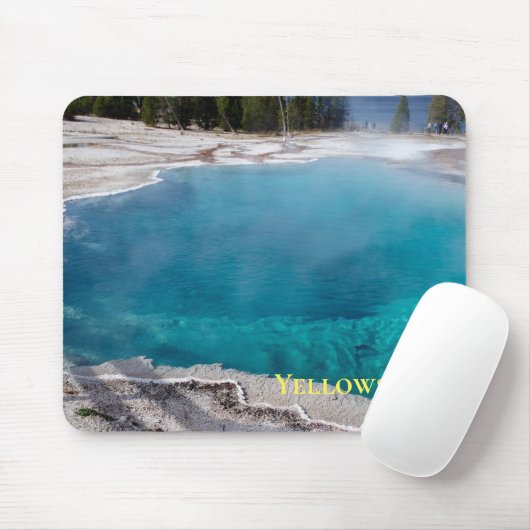 Mouse Pad Yellowstone Hot Spring Mousepad (Mit Mouse)