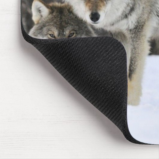 Mouse Pad-Yellowstone Wolves Mousepad (Ecke)