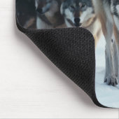 Mouse Pad-Yellowstone Wolves Mousepad (Ecke)