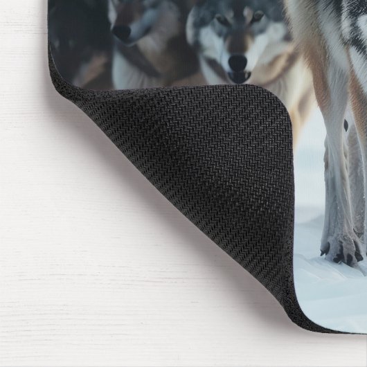 Mouse Pad-Yellowstone Wolves Mousepad (Ecke)