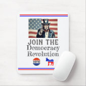 Mouse Pad zur Demokratie-Revolution Mousepad (Mit Mouse)