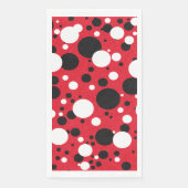 Mouse Party Polka Dot Cocktail Napkins Serviette (Vorderseite)