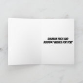 Mouse Personalisiert Fun Grußkarte Geburtstag Karte (Innenseite)