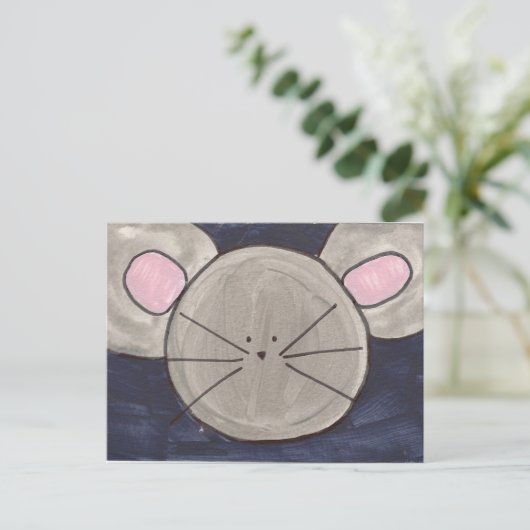 Mouse-Postkarte Postkarte (Stehend Vorderseite)