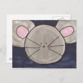 Mouse-Postkarte Postkarte (Vorne/Hinten)