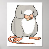 Mouse Ra Adult Kids Men Women Body Mouse Rat Costu Poster (Vorne)