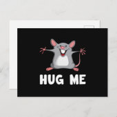 Mouse Rat Animal Pet Cheese Liebe Funny Gift Idee Postkarte (Vorne/Hinten)