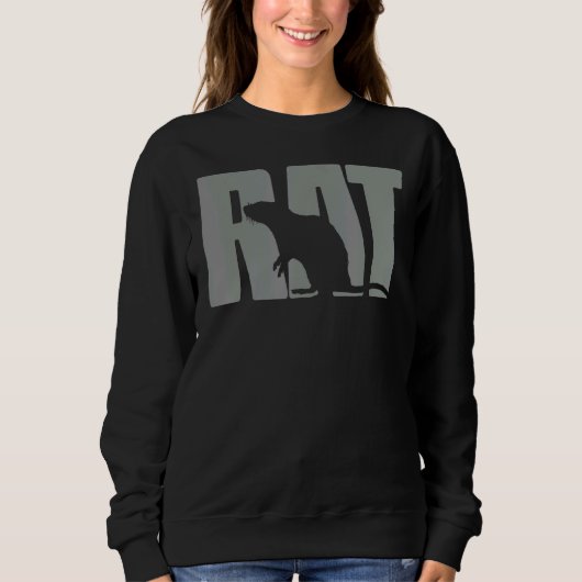 Mouse Rat Bekleidung Ratte Sweatshirt (Vorderseite)