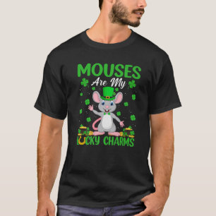 Mouse sind meine glückliche Charms Maus St. Patric T-Shirt