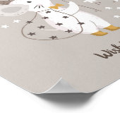 Mouse Star Baby Magic Name Poster | Wall Print (Ecke)