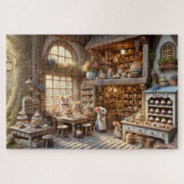 Mouse Tiny Tail Bakery Woodland Kitchen Puzzle