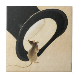 Mouse Top Hat Chinese Rat Year Zodiac Birthday CT Fliese