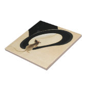 Mouse Top Hat Chinese Rat Year Zodiac Birthday CT Fliese (Seite)