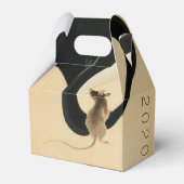 Mouse Top Hat Chinese Rat Year Zodiac Birthday GFB Geschenkschachtel (Rückseite)