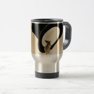 Mouse Top Hat Chinese Rat Year Zodiac Birthday TMg Reisebecher