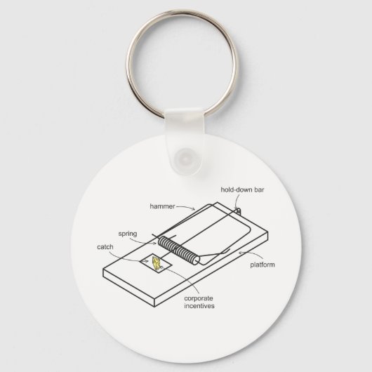 mouse trap schlüsselanhänger (Vorderseite)