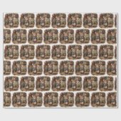 Mouse with Shocked Expression Geschenkpapier (Flach)