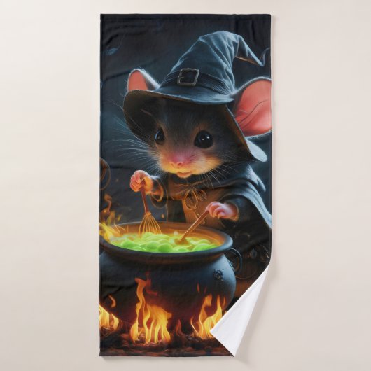 Mouse wizard. badehandtuch (Badehandtuch)