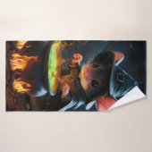 Mouse wizard. badehandtuch (Badehandtuch)