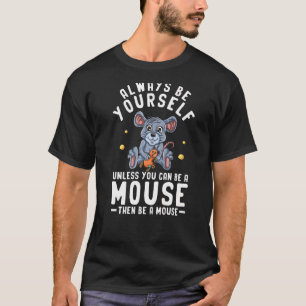 Mouse Women Little Mouse Coward Men Kindermäuse Ra T-Shirt