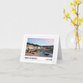 Mousehole, Cornwall Karte (Gelbe Blume)