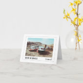 Mousehole, Cornwall Karte (Gelbe Blume)