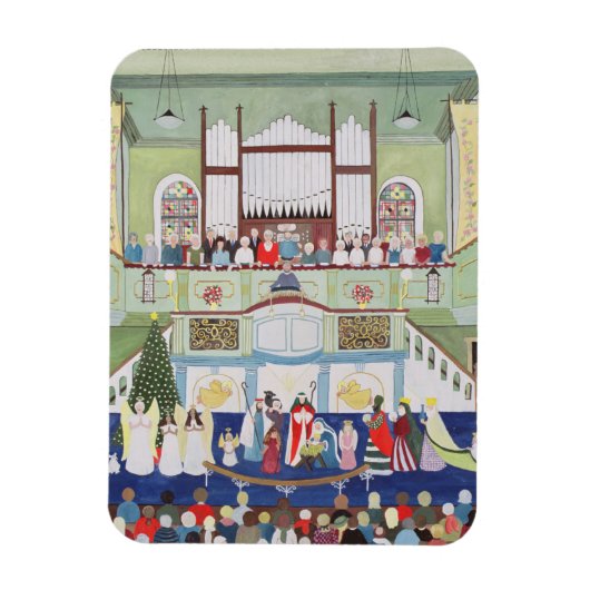 Mousehole Methodist Kapelle Cornwall Magnet (Vertikal)