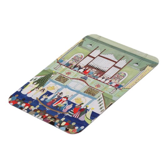 Mousehole Methodist Kapelle Cornwall Magnet (Linke Seite)