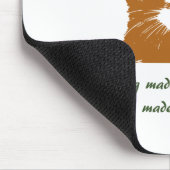 Mousemat: Die Katze Mousepad (Ecke)