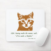 Mousemat: Die Katze Mousepad (Mit Mouse)