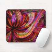 Mousemat farbige Wirbel individuell anpassbar Mousepad (Mit Mouse)