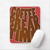 Mousemat Kaffeepause Zeit Sonne Vorlage Custom Mousepad (Mit Mouse)