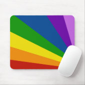 Mousemat Regenbogen-Streifen-Summen-abstrakter Mousepad (Mit Mouse)
