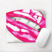 Mousemat (rosa) mousepad (Mit Mouse)