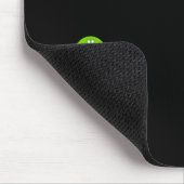 Mousemat, runde Schildkröte, Weiß, Limones Grün, Mousepad (Ecke)