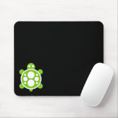 Mousemat, runde Schildkröte, Weiß, Limones Grün, Mousepad (Mit Mouse)