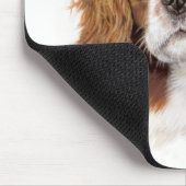 Mousemat: Unbekümmerter König Charles Spaniel Mousepad (Ecke)