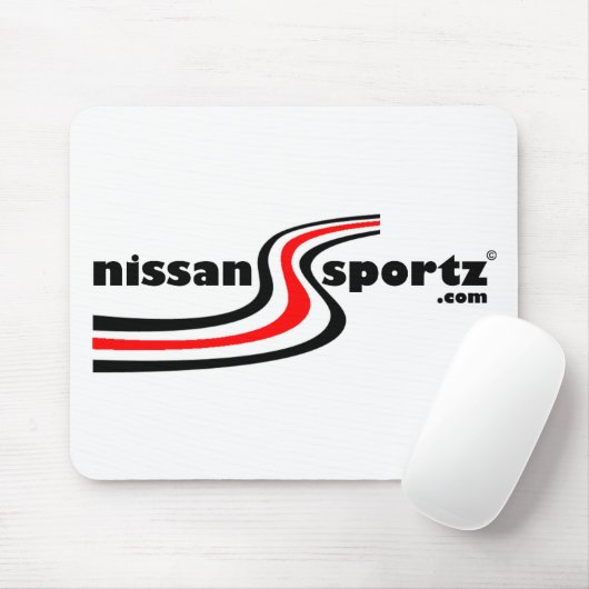 Mousemat - Weiß Mousepad (Mit Mouse)