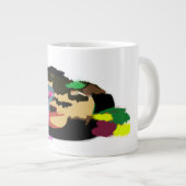 Mousenkürbis Herbstfreuden Jumbo-Tasse (Vorderseite Rechts)