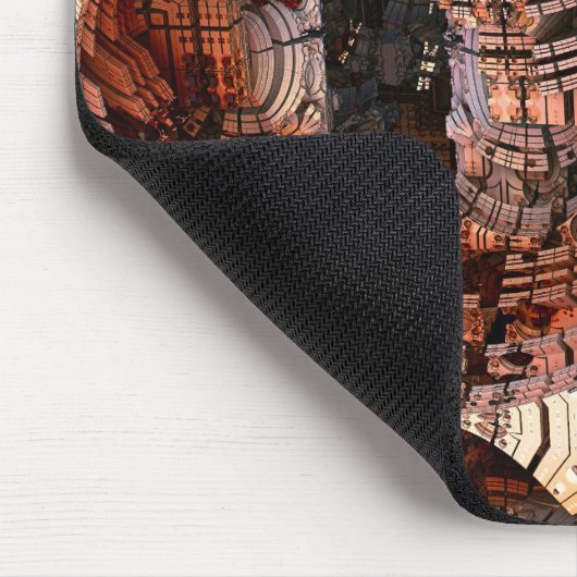 Mousepad 3D Fraktal - Mandelbulb (Ecke)